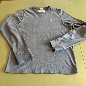Abercrombie and Fitch Gray Sweatshirt Size Medium